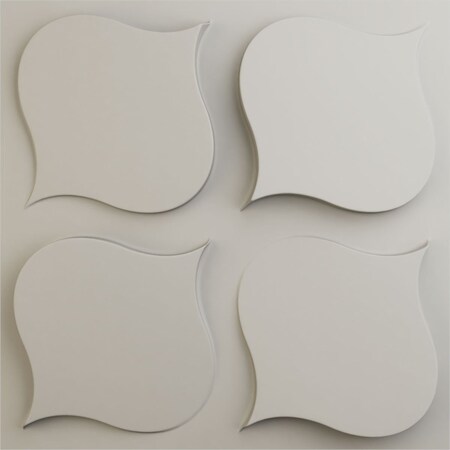 19 5/8in. W X 19 5/8in. H Clover EnduraWall Decorative 3D Wall Panel Covers 2.67 Sq. Ft.